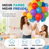50x Luftballons bunt Ø 35 cm –  Ballons aus Naturkautschuk, Produktbild-Vorschau 4