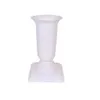 Vaso cimitero PH zavorra 27cm bianco nuovo Anteprima dell’immagine prodotto 2