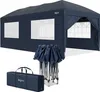 Gazebo pieghevole Zelsius 3x6 m con pareti laterali, blu, Anteprima dell’immagine prodotto 1