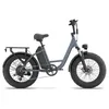 Qekud Fat-Tire E-Bike 20" elektrické kolo, trekové kolo, Náhled obrázku produktu 3