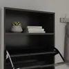 Scarpiera Relaxdays con ripiano, L x P x A 102x60x24 cm, Anteprima dell’immagine prodotto 5