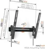 Vogel's - Tvm 3415 Tilt Medium Wall Mount - Tvm3415 Produktbild-Vorschau 2