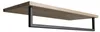 Sapho SKA handdoekhouder met rek, 600x250mm, eikenhout/mat Productafbeelding-voorbeeld 1