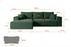 ALTDECOR Ecksofa mit Schlaffunktion und Bettkasten Produktbild-Vorschau 6