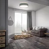 Lampa sufitowa tkanina szary tekstylny abażur salon lampa Podgląd zdjęcia produktu 6
