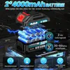 1200W Akku Rasentrimmer mit 2× 4000mAh Akku 21V, Produktbild-Vorschau 3