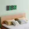 Nástěnné hodiny 45*16*2,5 cm Černé digitální hodiny LED s Náhled obrázku produktu 2