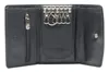 Esquire Cuir étui à clés Logo Key Case Black noir Voir les images du produit 2