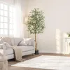 Árbol de olivo artificial de 180 cm: planta realista para Vista previa de la imagen del producto 6