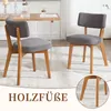 Lot de 2 chaises de salle à manger / chaises de cuisine : Voir les images du produit 5