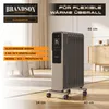 Brandson olie radiator, 2000 W, met 9 ribben, elektrische Productafbeelding-voorbeeld 2