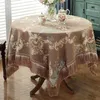 Tischdecke aus Chenille mit Quasten, Tischüberwurf, Produktbild-Vorschau 2