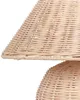 BELIANI Tischlampe Naturfarben Rattan Kugelfuß 31 cm Produktbild-Vorschau 5