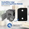 Sockelfilter 5x passend wie Miele 9164761 Schaumfilter Produktbild-Vorschau 3