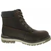 A single brown leather boot is shown against a white background. Voir les images du produit