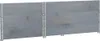 vidaXL Paletten-Aufsatzrahmen 3 Stk. Grau 120x80 cm Produktbild-Vorschau 5