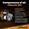 2x Luftfederung Hinten + 12V Kompressor Kit for Fiat Ducato Produktbild-Vorschau 7