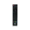 A black remote control for a satellite receiver is shown against a white background. Náhled obrázku produktu