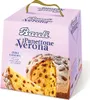 A box of Bauli il Panettone di Verona, with a slice of the panettone shown in front. Produktbild-Vorschau