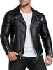 Reichstadt Herren Slim Fit Bikerjacke Silver Zipper  Produktbild-Vorschau 1
