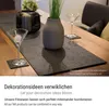 Filz Tischläufer anthrazit CASORO, 40x150 Produktbild-Vorschau 6