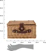 HowHomely cestino da picnic per 4 persone set di piatti Anteprima dell’immagine prodotto 3