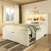 Flieks Jugendbett 90x200cm mit flexiblem Nachttisch, Produktbild-Vorschau 2