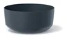 A dark gray planter is shown against a white background. Náhled obrázku produktu