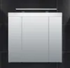 Devon Armoire de toilette murale avec miroir, 3 portes, Voir les images du produit 17
