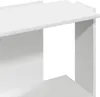 vidaXL Bibliothèque 3 étagères blanc 60x30x80 cm bois Voir les images du produit 7