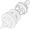 HAAS Innenteil für GROHE Urinal-Spüler 509 bis Baujahr 1985 Produktbild-Vorschau 2