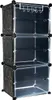 Botník Iso Trade 44,5 x 93 x 30 cm černá Náhled obrázku produktu 3
