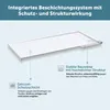 doporro Duschtasse Duschwanne 90x100x3cm aus Mineralguss in Produktbild-Vorschau 3