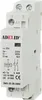 A white electrical component, likely a relay or contactor, with branding and technical specifications printed on its surface. Produktbild-Vorschau