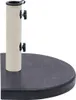 vidaXL Stojan na deštníky černý 40x28x4 cm Granit Náhled obrázku produktu 2