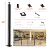 SucceBuy słupek poręczy kablowej, 36" x 2" x 2" stalowy Podgląd zdjęcia produktu 8