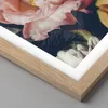 Gerahmtes Poster - Rahmen in heller Eiche - Blumen Produktbild-Vorschau 2