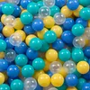 KiddyMoon 1200 ∅ 6 cm Detské lopty na hranie vo vani Detské Náhľad obrázku produktu 2