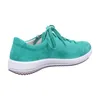 A side view of a green sneaker on a white background. Produktbild-Vorschau