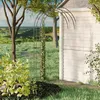 Gartenbogen aus schwarzem Metall - Halbpergola Produktbild-Vorschau 2