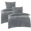 Two sets of bedding, one on top of the other, are displayed against a white background. Produktbild-Vorschau