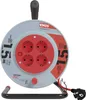 EMOS 4-er Mini-Kabeltrommel 15m, 4-fach Kabelrolle, Indoor Leitungsroller mit Kurbel, Überhitzungssc Produktbild-Vorschau