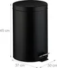 Poubelle de cuisine Relaxdays, 20 litres, avec couvercle, Voir les images du produit 4