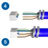 B.E.S.T. 12 × CAT 8 RJ45 Netzwerkstecker – werkzeuglos für Produktbild-Vorschau 3