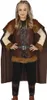 A young girl wearing a Viking costume, standing against a white background. Produktbild-Vorschau