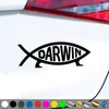 PantherPixel Darwin Fisch Aufkleber Evolution Ichthys Produktbild-Vorschau 1