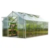 GFP Gewächshaus Topas 7 aus Alu 225x449 cm ca. 8 mm Produktbild-Vorschau 1