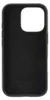 A black phone case shown from the back. Produktbild-Vorschau