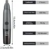 Elektrischer Nasenhaartrimmer 3-in-1, wiederaufladbar, Produktbild-Vorschau 2