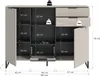Highboard Noida | Kaschmir / schwarz Produktbild-Vorschau 7